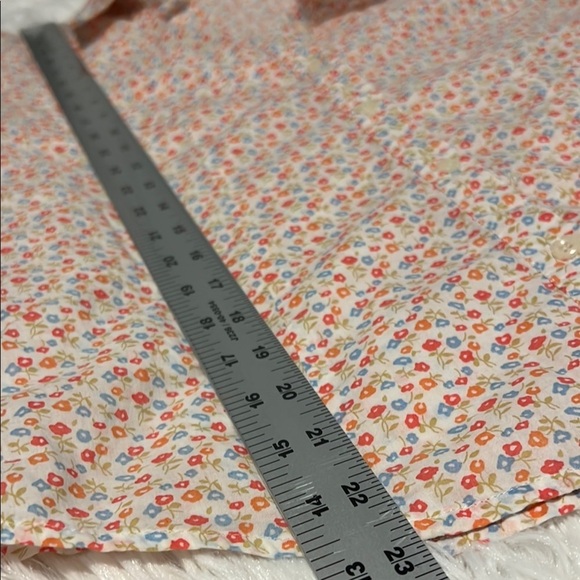 Cherokee Floral Long Sleeve Shirt Size Small - Picture 6 of 7